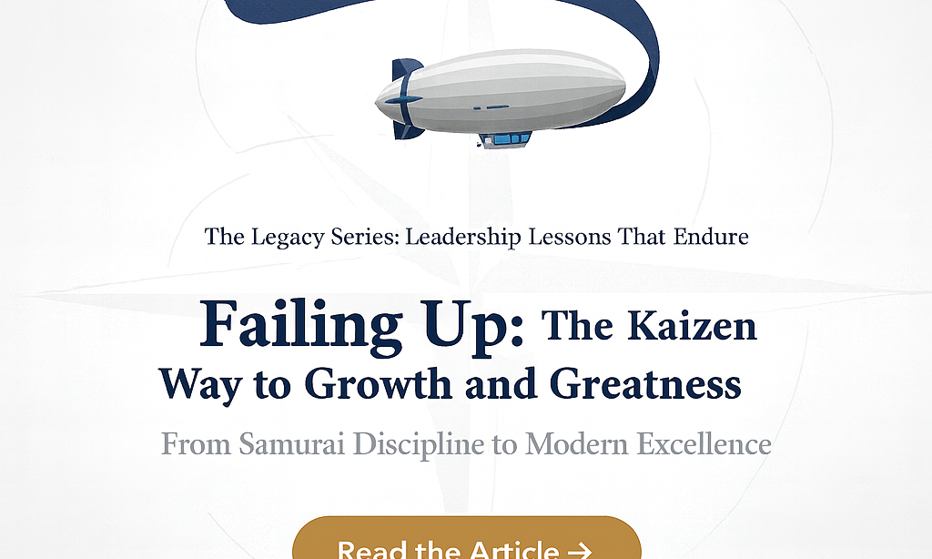 Failing Up: The Kaizen Way to Growth and Greatness From Samurai Discipline to Modern Excellence