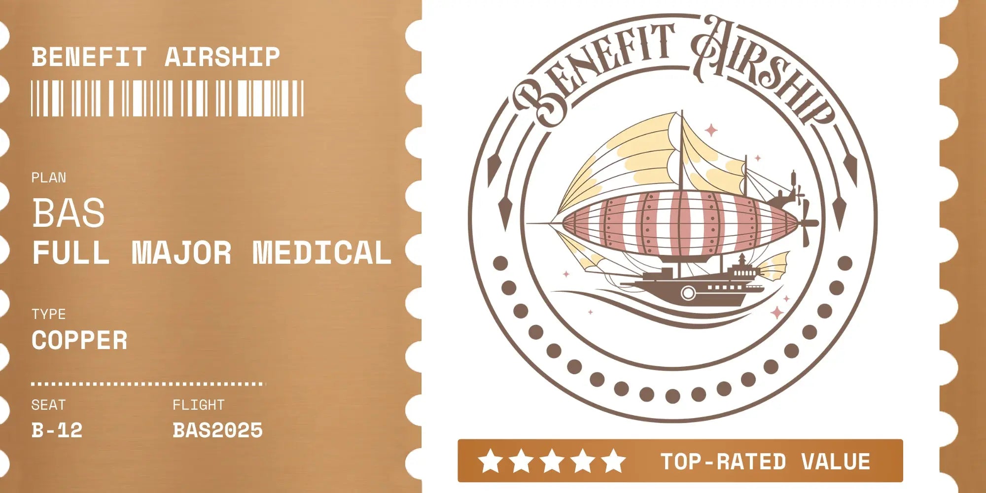 BAS Full Major Medical (Copper) - Benefit Airship
