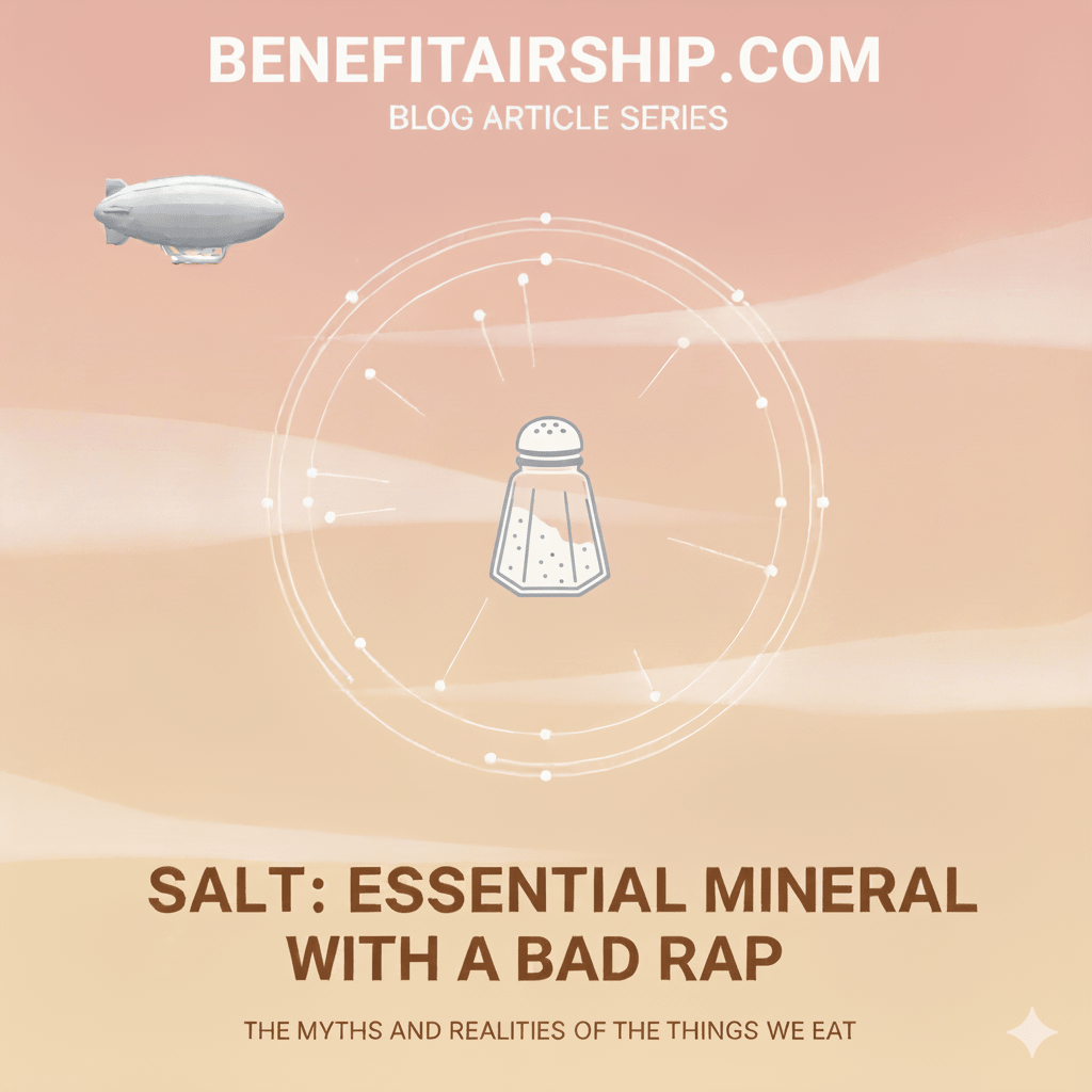 Food Myths: Salt — Essential Mineral with a Bad Rap - Benefit Airship
