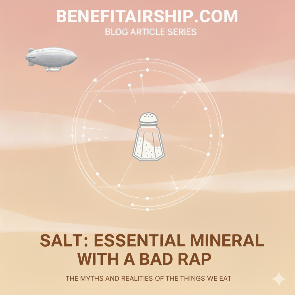 Food Myths: Salt — Essential Mineral with a Bad Rap - Benefit Airship