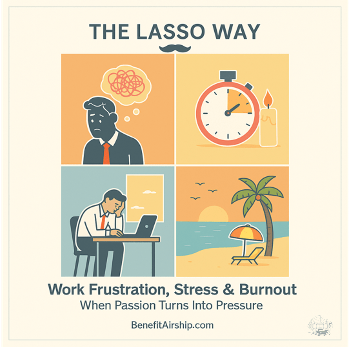 The Lasso Way: Work Frustration, Stress & Burnout - When Passion Turns Into Pressure
