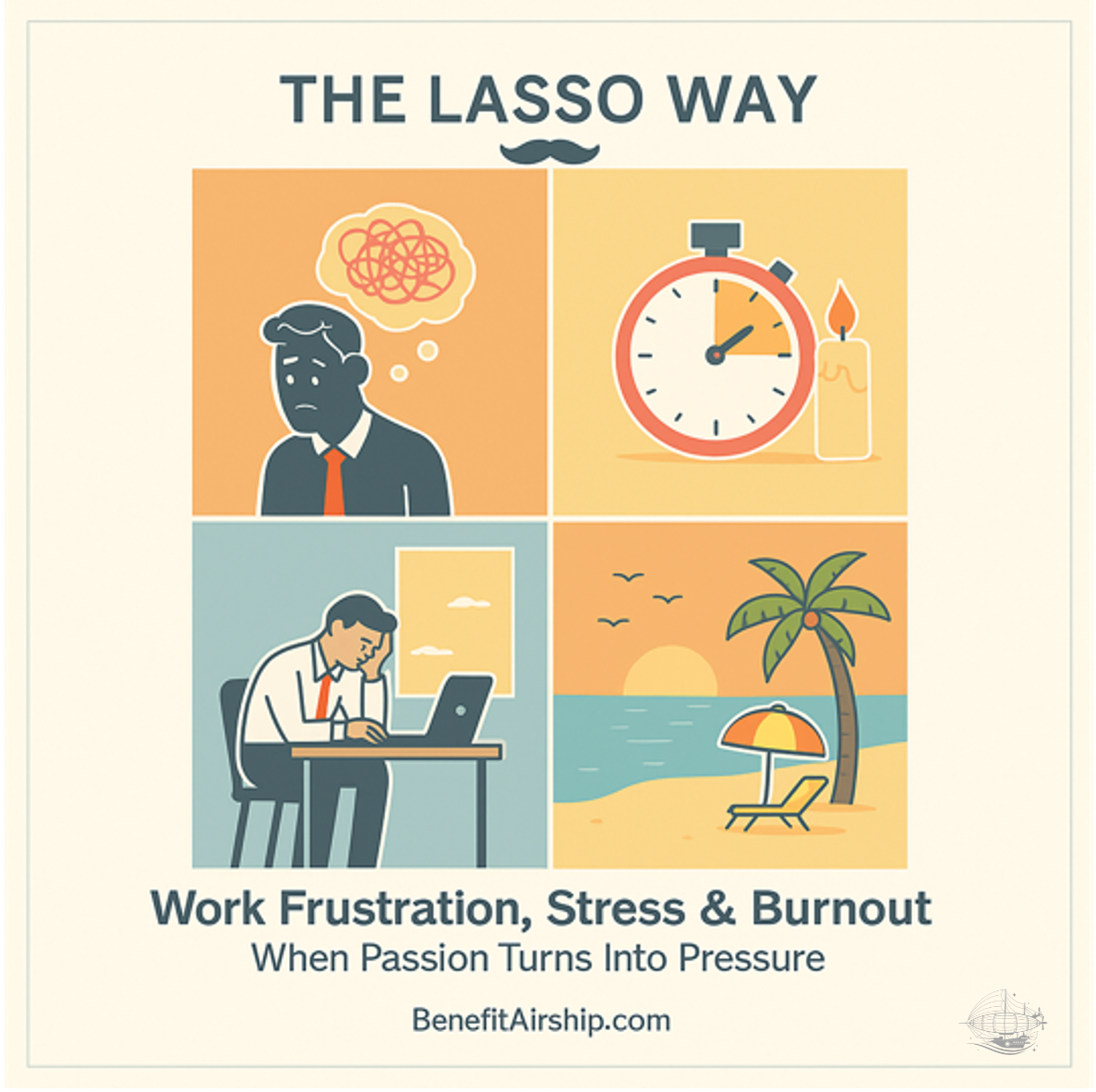 The Lasso Way: Work Frustration, Stress & Burnout - When Passion Turns Into Pressure