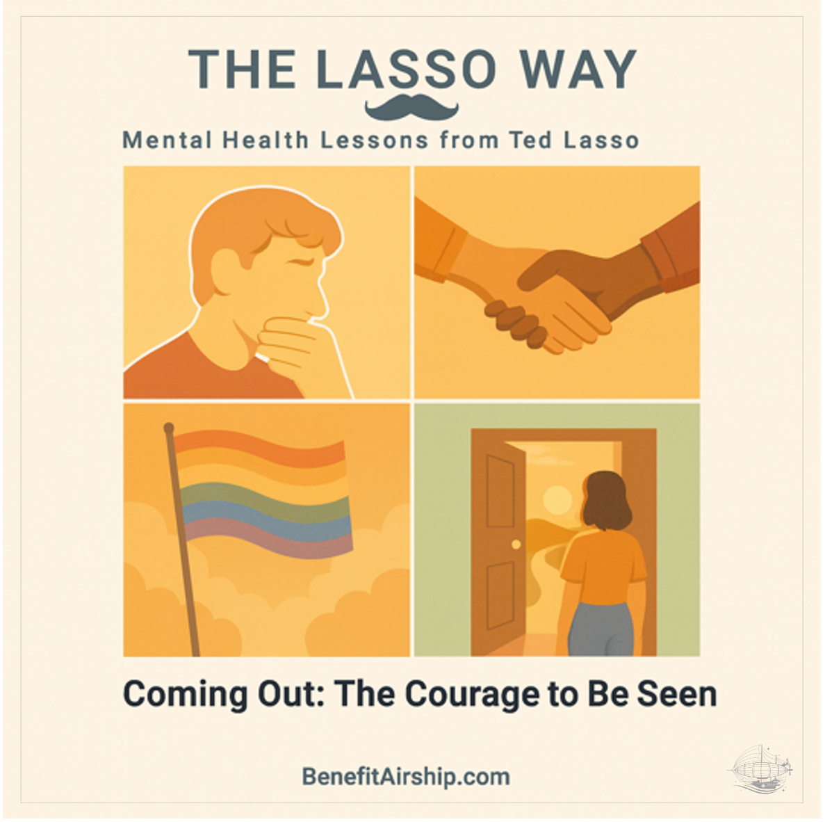 The Lasso Way: Coming Out - The Courage to Be Seen