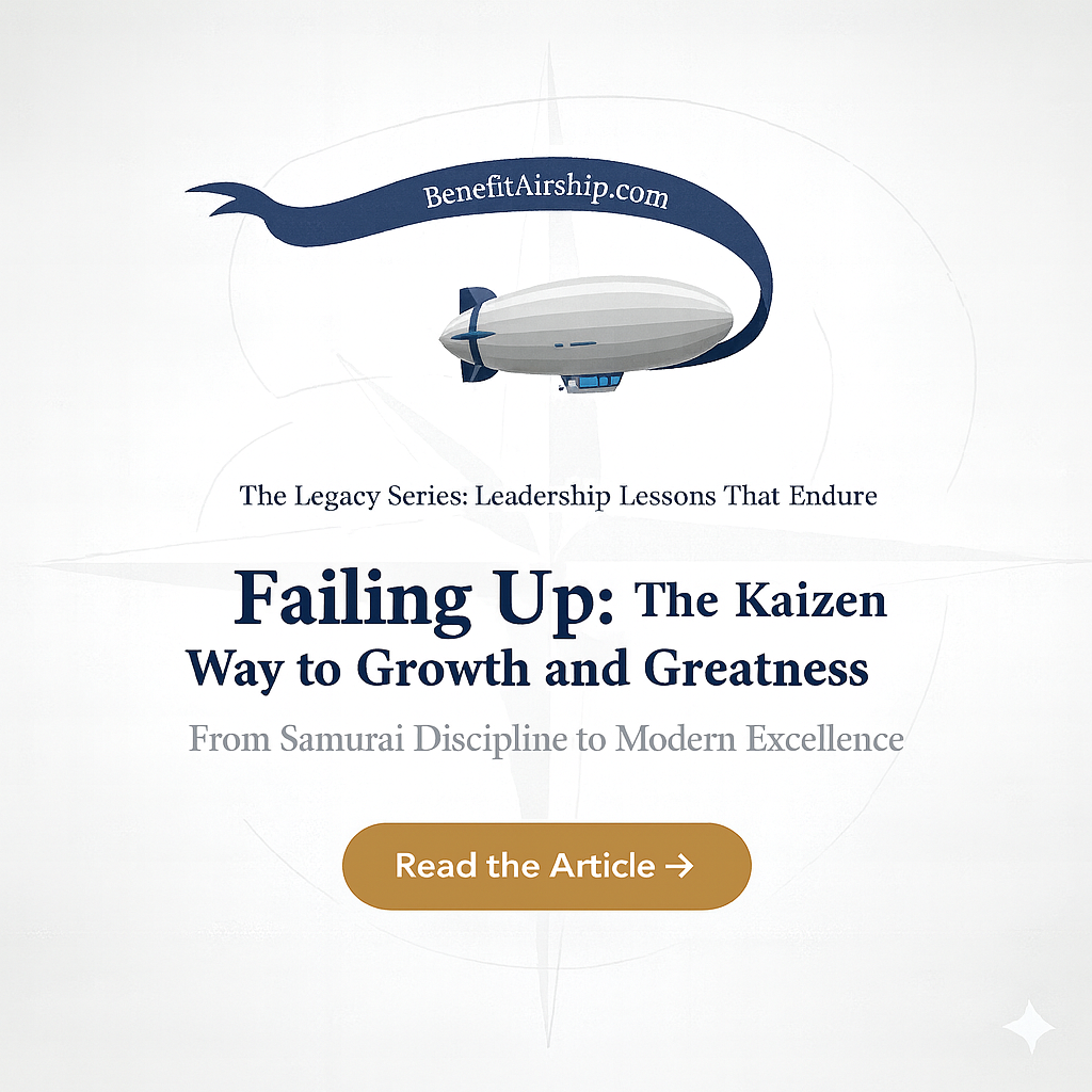 Failing Up: The Kaizen Way to Growth and Greatness From Samurai Discipline to Modern Excellence